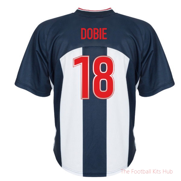 Kids' West Bromwich Albion Retro Jersey