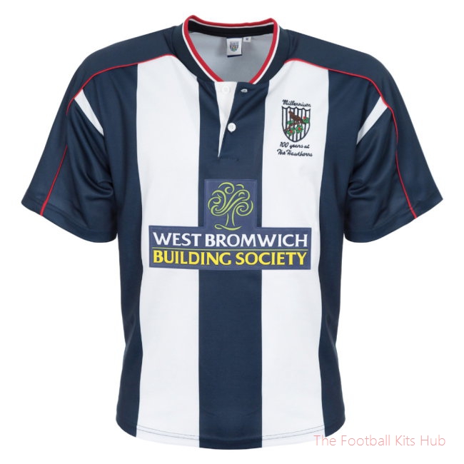 Kids' West Bromwich Albion Retro Jersey