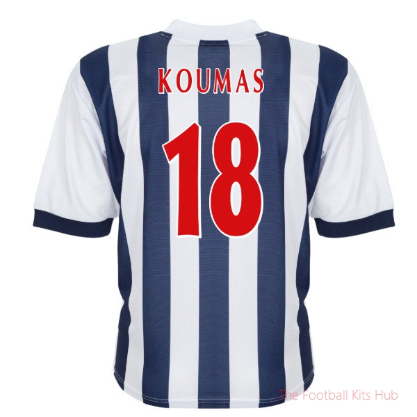 Kids' west brom Retro Jersey