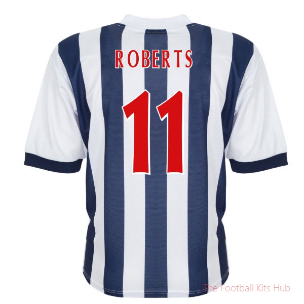 Kids' west brom Retro Jersey