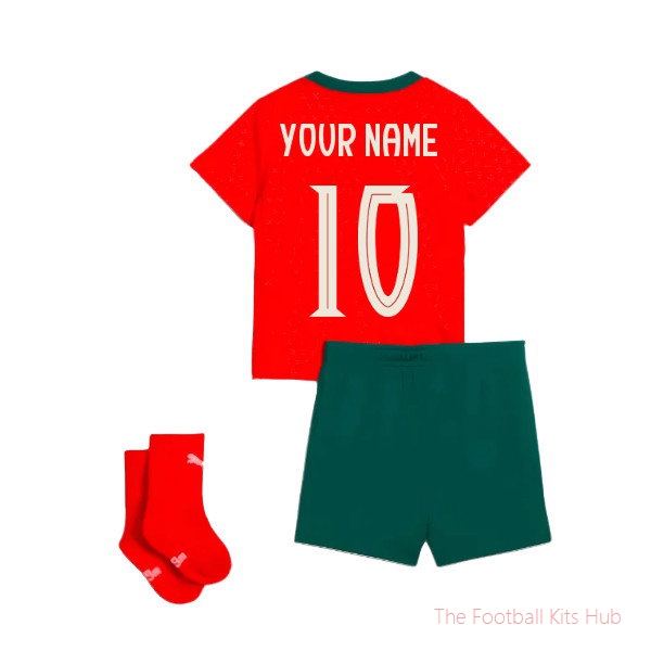 Kids' Portugal 2025/26 Home Kit