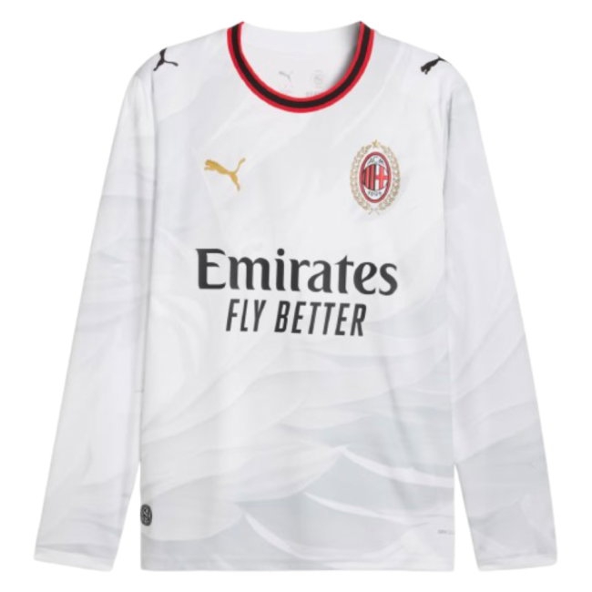 Kids' AC Milan 2026/27 Away Long Sleeve Jersey
