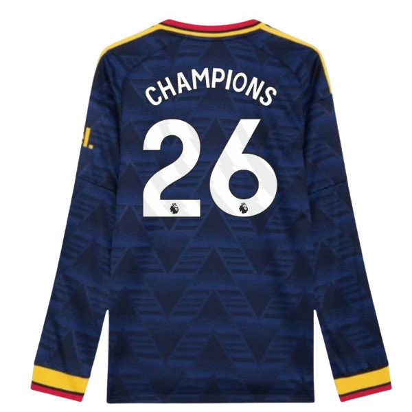 Kids' Arsenal 2026/27 Away Long Sleeve Jersey