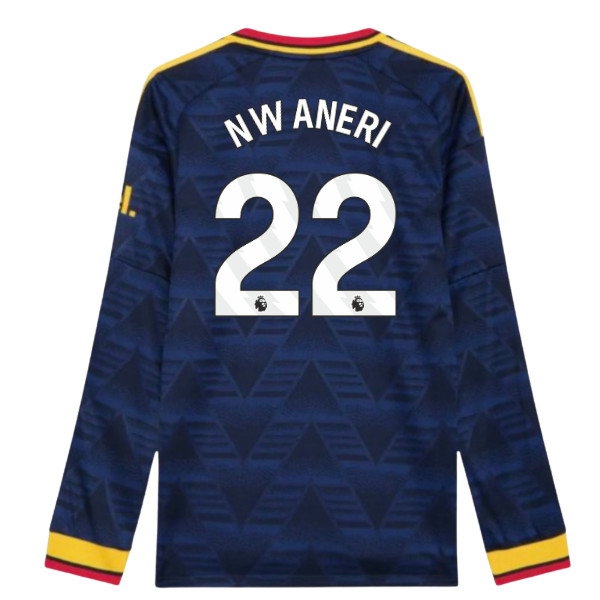 Kids' Arsenal 2026/27 Away Long Sleeve Jersey