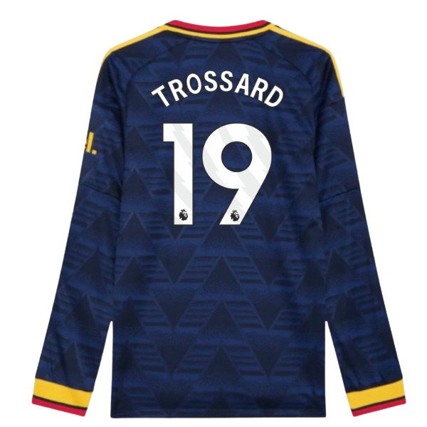 Men's Arsenal 2026/27 Away Long Sleeve Jersey