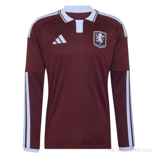 Women's Aston Villa 2026/27 Home Long Sleeve Jersey