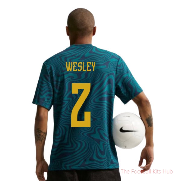 Women's Brazil 2026/27 Teal Jersey