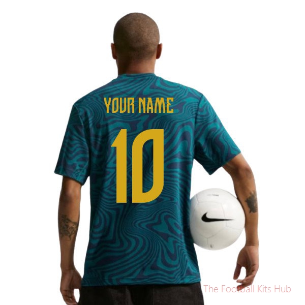 Women's Brazil 2026/27 Teal Jersey