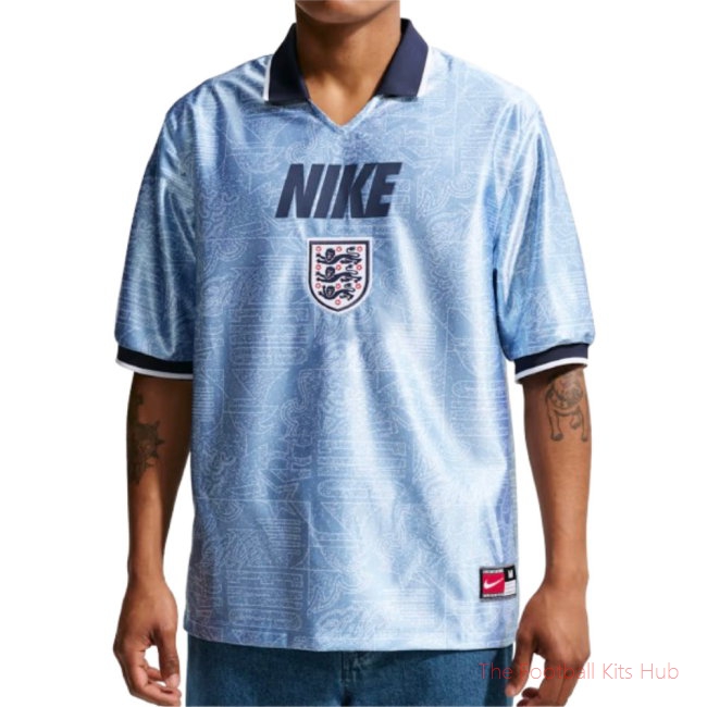 Men's England 2026/27 Blue Jersey