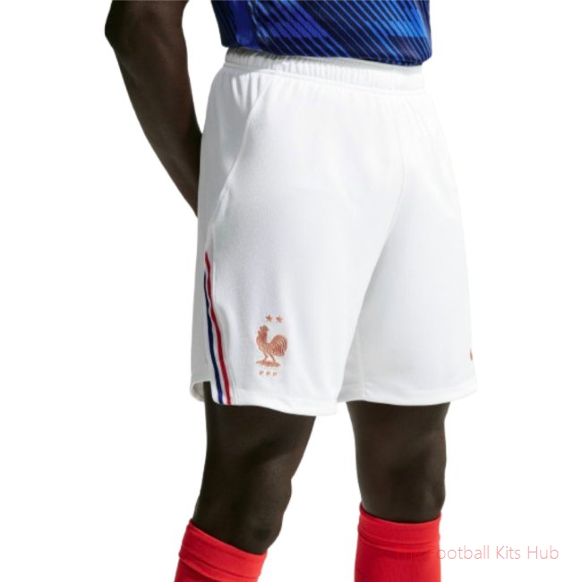 Men's France 2026/27 White Home Shorts