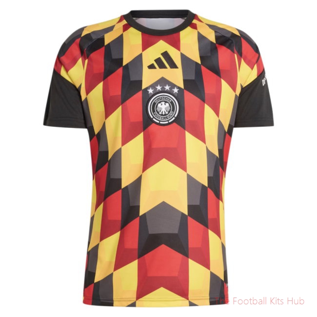 Men's Germany 2026/27 Black Home Jersey