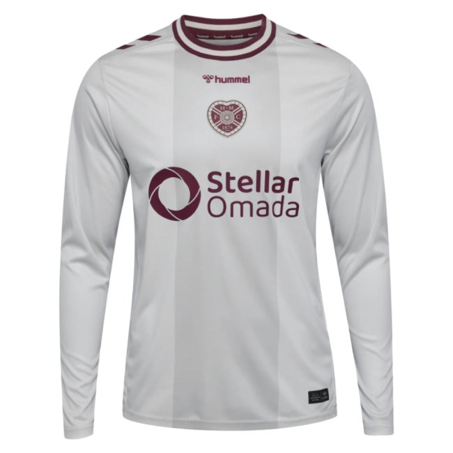 Men's Hearts 2026/27 Away Long Sleeve Jersey