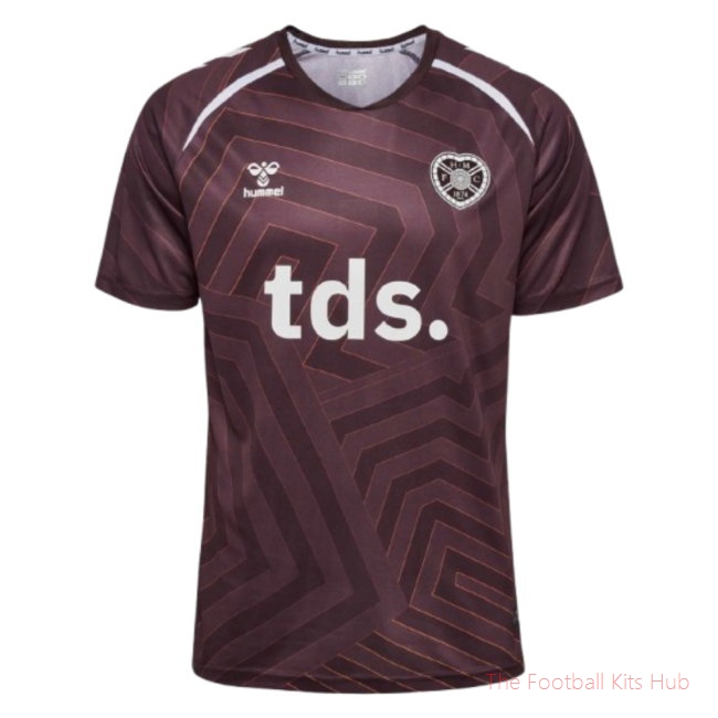 Men's Hearts 2026/27 Maroon Home Jersey