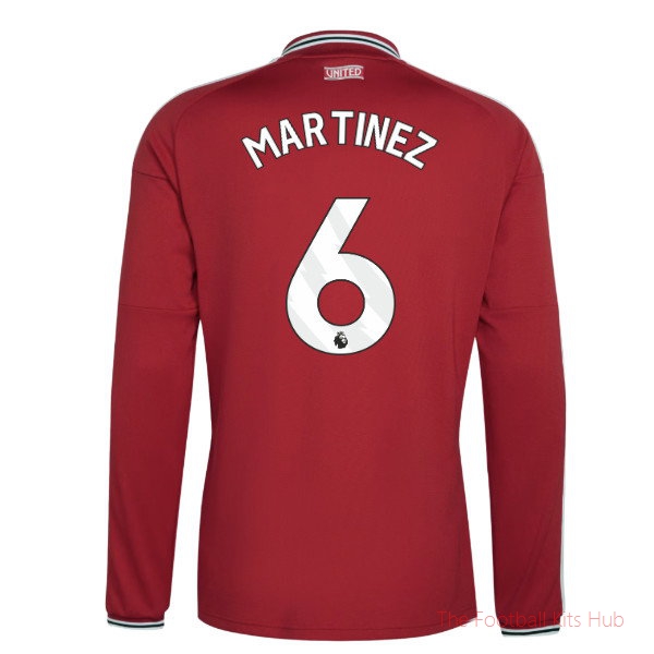 Women's Man Utd 2026/27 Home Long Sleeve Jersey