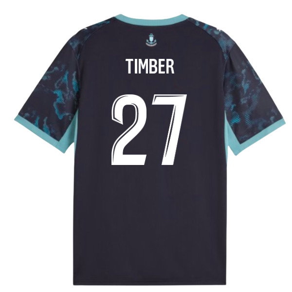 Kids' Marseille 2026/27 Away Jersey