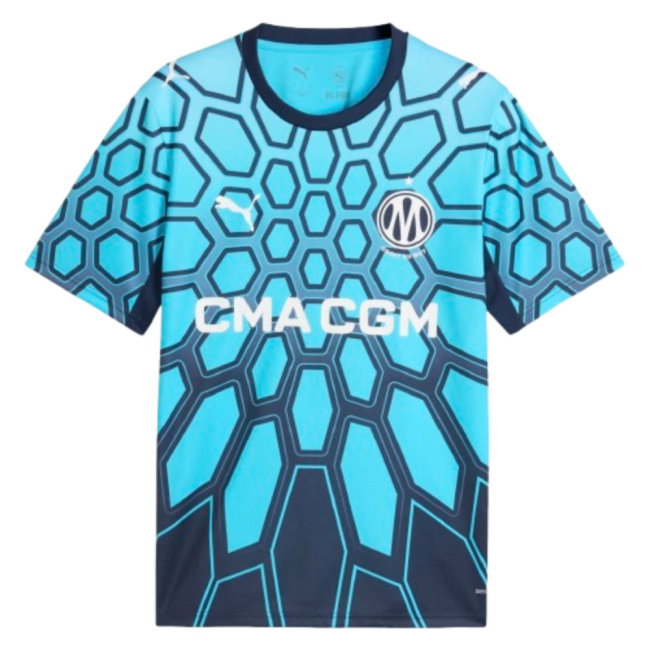 Men's Marseille 2026/27 Aqua Home Jersey