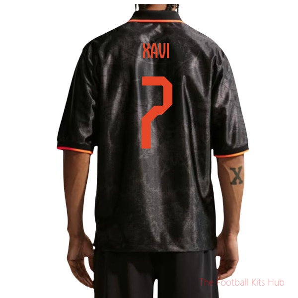 Kids' Netherlands 2026/27 Black Jersey