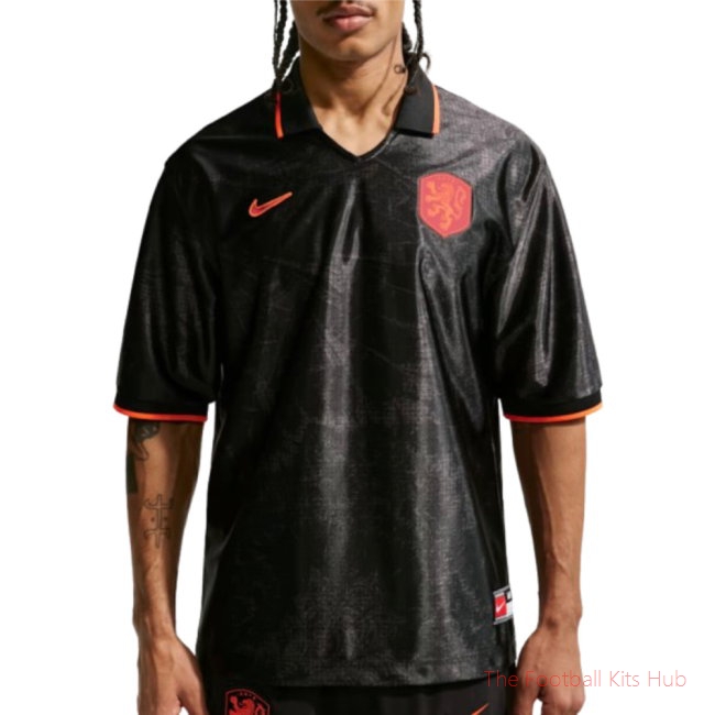 Men's Netherlands 2026/27 Black Jersey