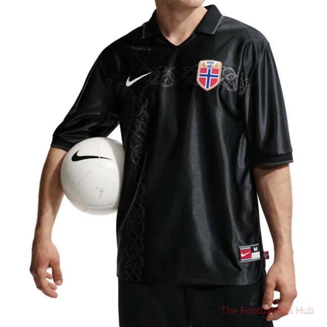Kids' Norway 2026/27 Black Jersey