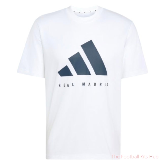 Kids' Real Madrid 2026/27 White Tee