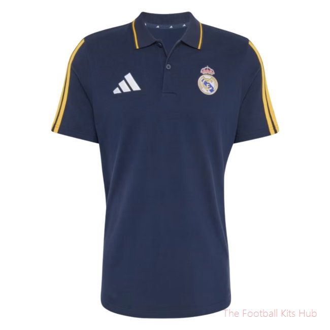 Kids' Real Madrid 2026/27 Navy Polo