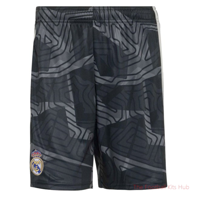 Men's Real Madrid 2026/27 Black Home Shorts