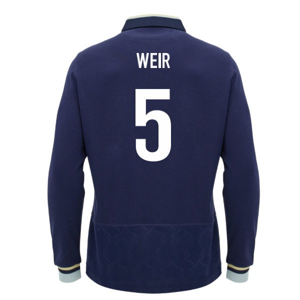 Men's Scotland 2026/27 Home Long Sleeve Jersey