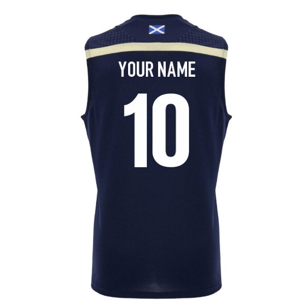 Men's Scotland 2026/27 Navy Training Jersey