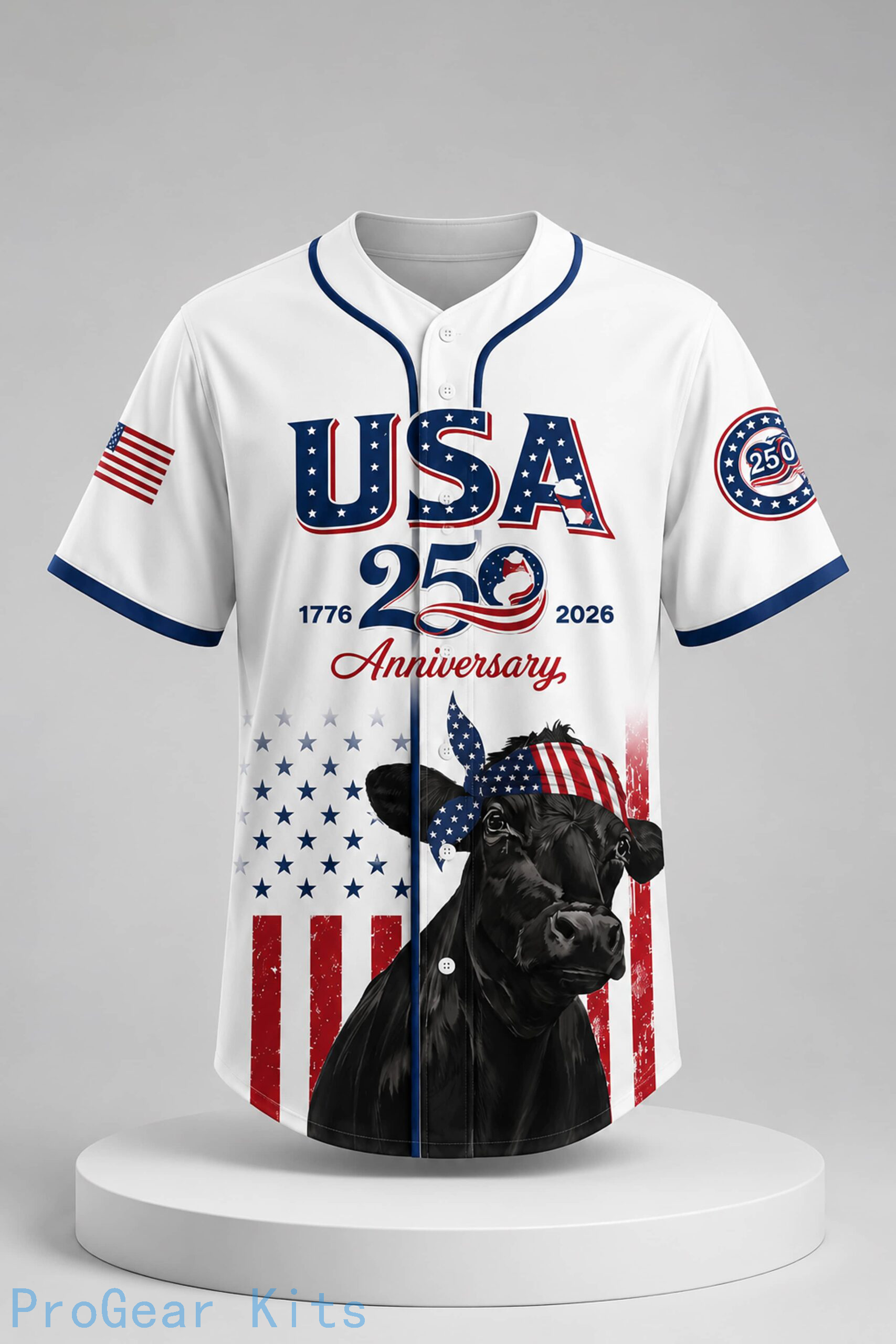 Kids' USA 2026 Black Anniversary Kit