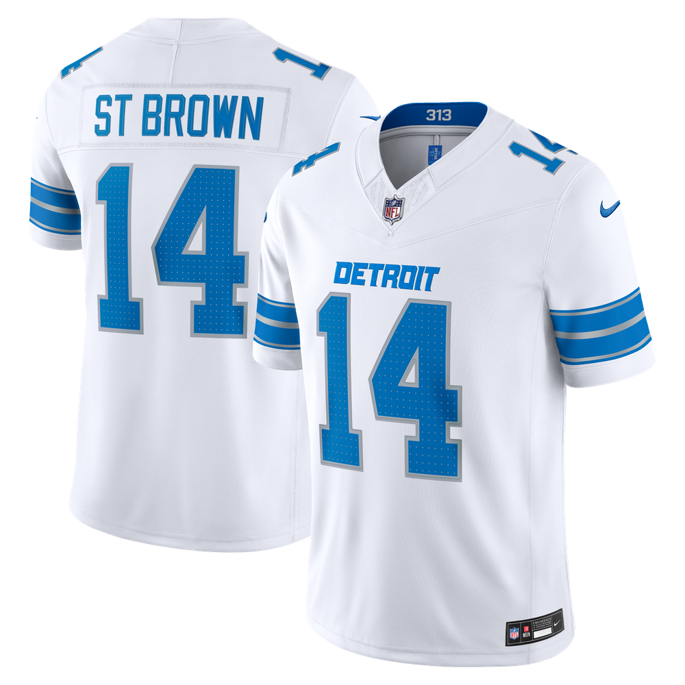 Women's Detroit Lions Brown Stitched Limited Jersey
