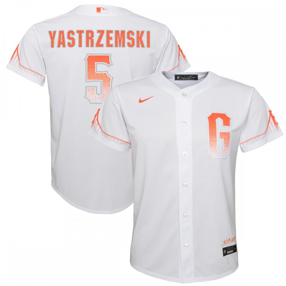 Kids' San Francisco Giants White City Player Jersey