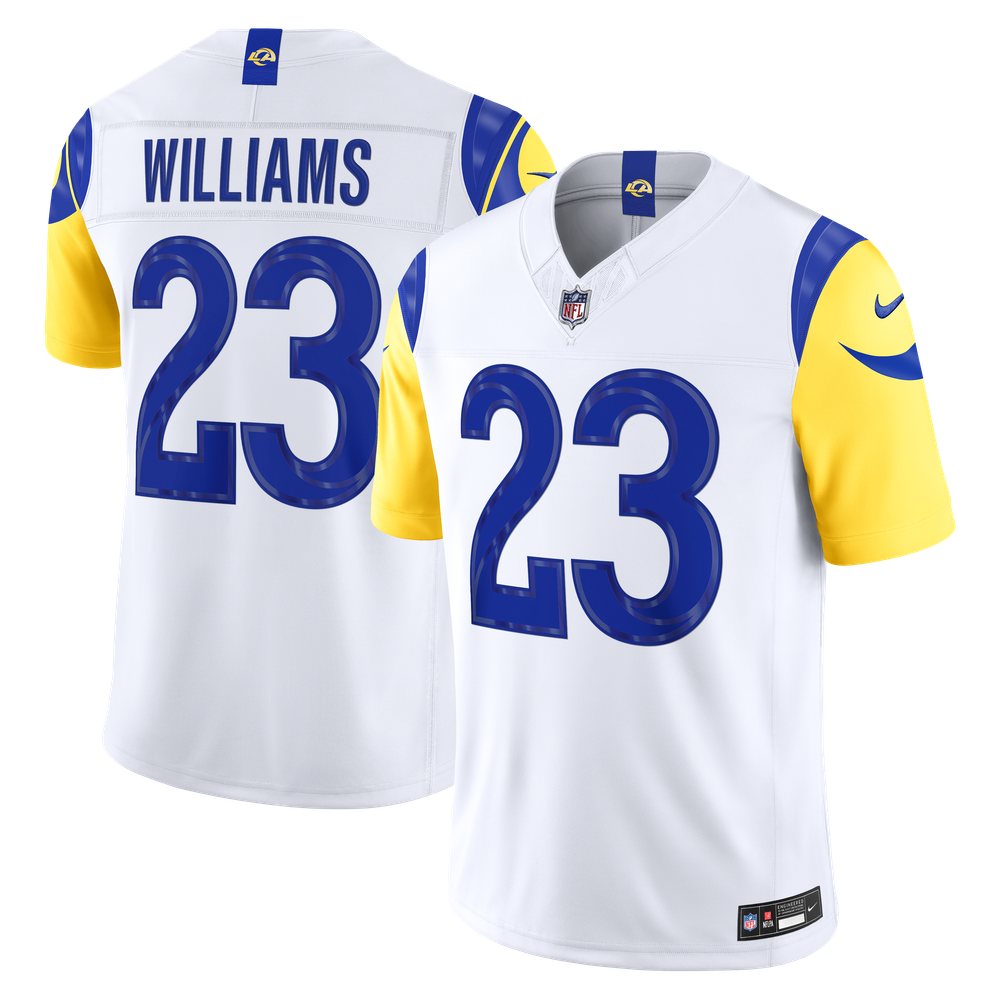 Men's Los Angeles Rams White Stitched Limited Jersey