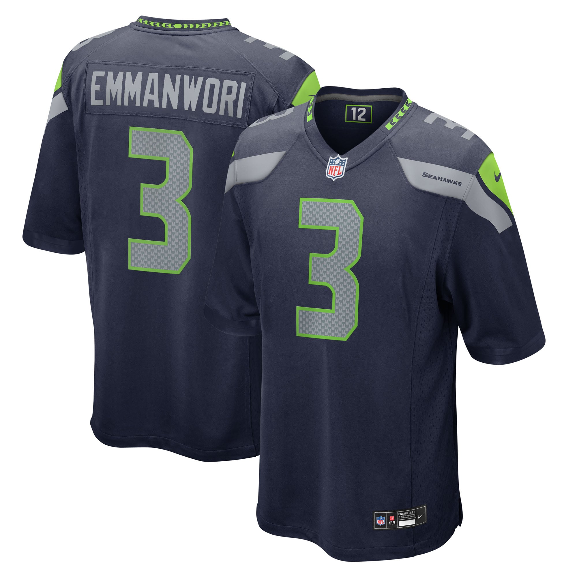 Men's Seattle Seahawks College Game Jersey