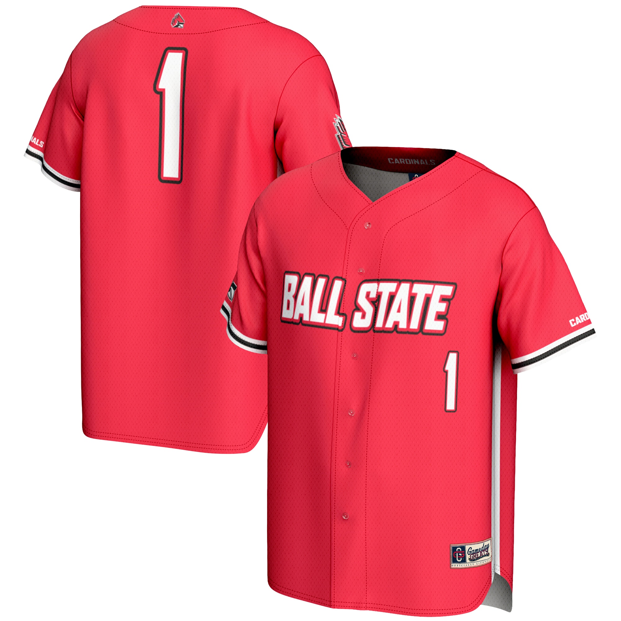 Women's Ball State Cardinals Cardinal Fashion Jersey