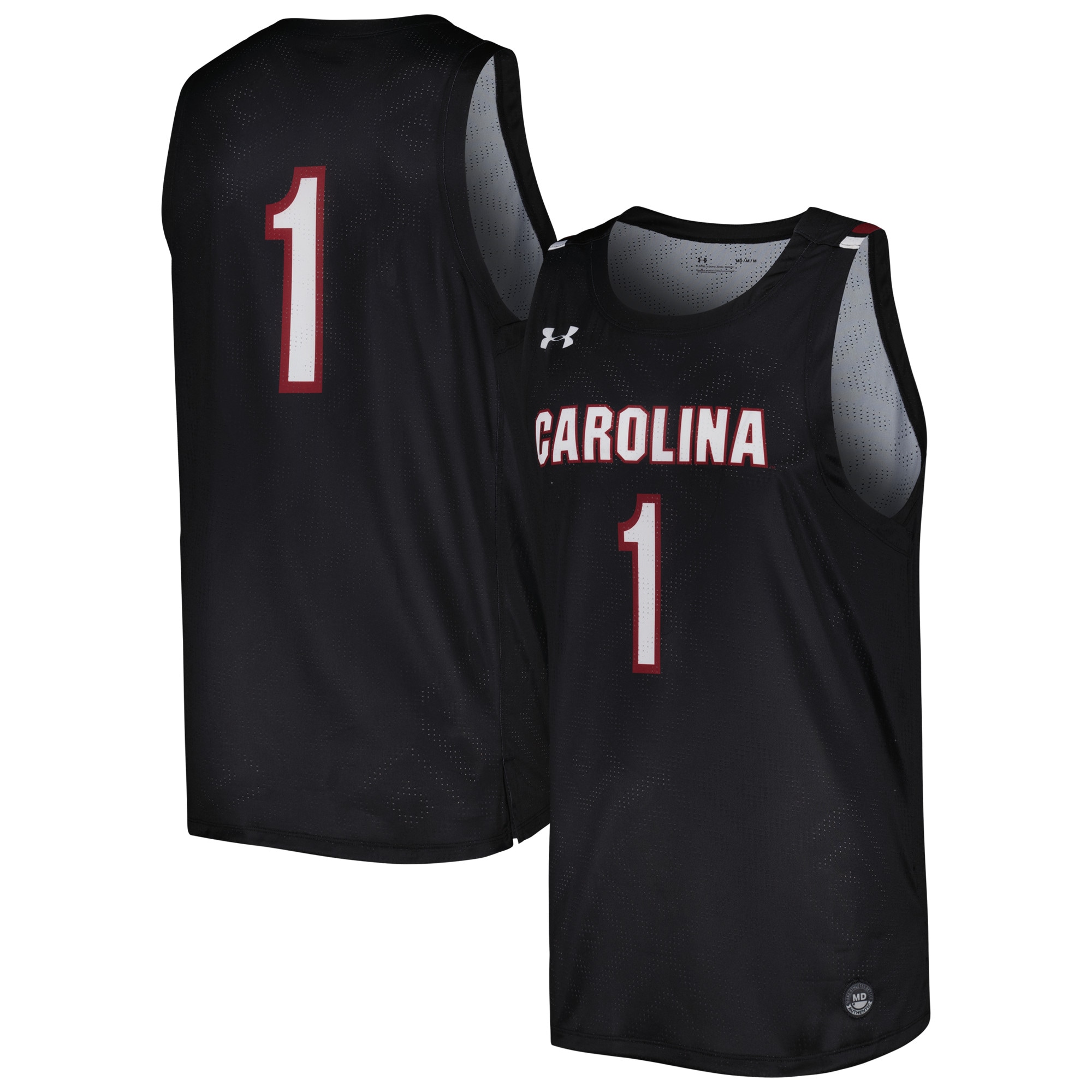 Kids' South Carolina Gamecocks Black Replica Jersey