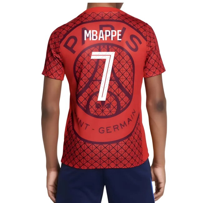 Men's PSG 2025/26 Red Pro Jersey