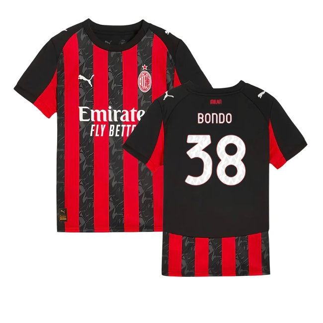 Men's AC Milan 2025/26 Home Jersey