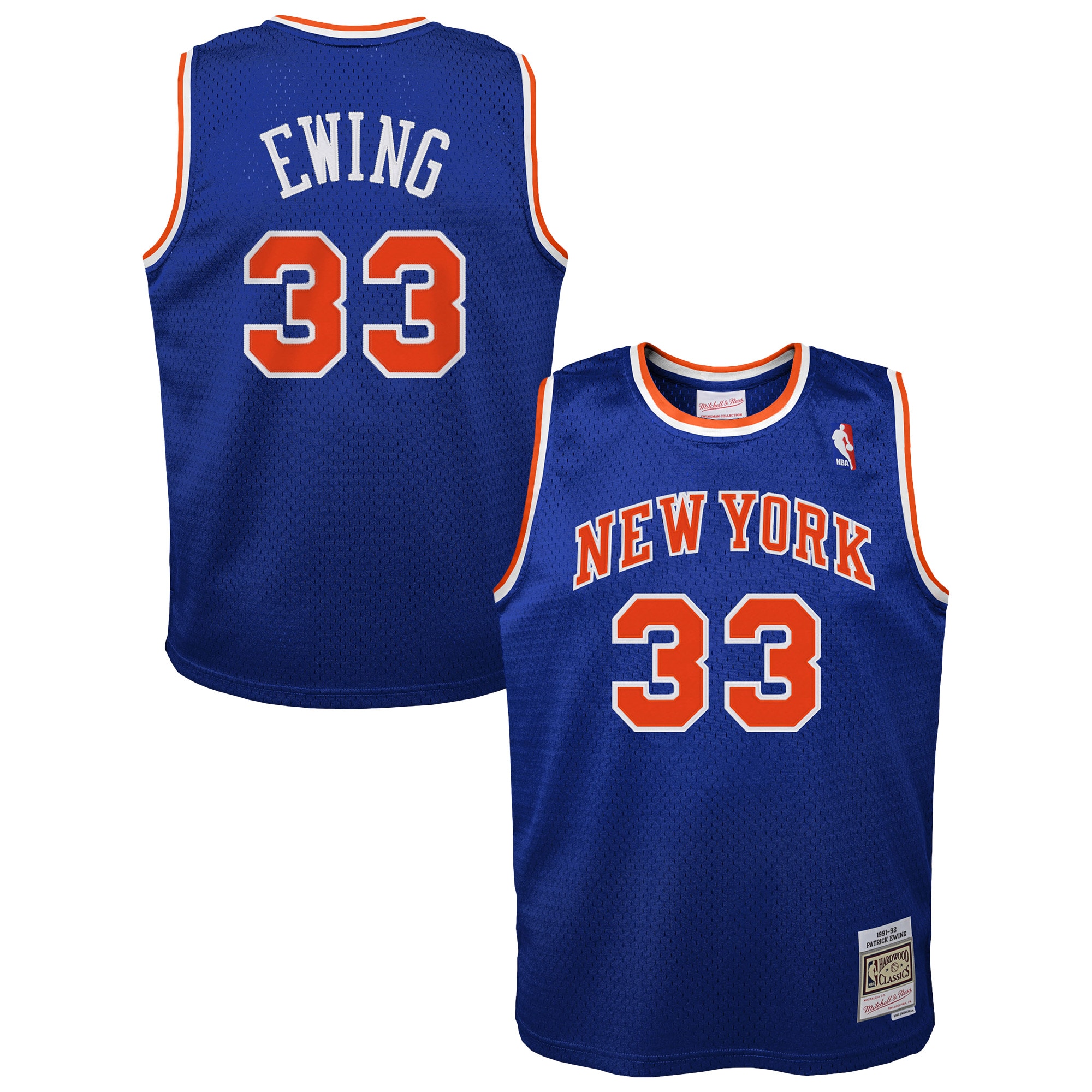 Women's New York Knicks Blue Swingman Jersey