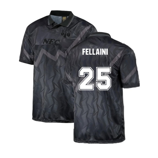 Men's Everton Black Retro Jersey