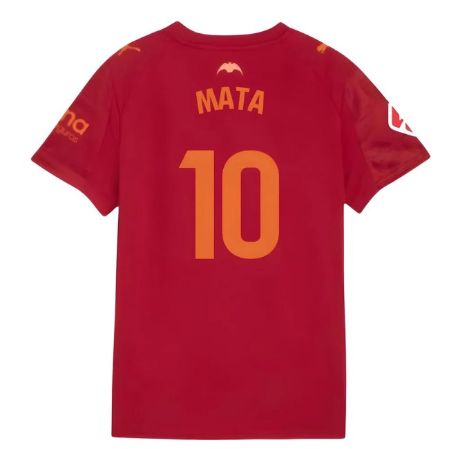 Kids' Valencia 2025/26 Away Jersey