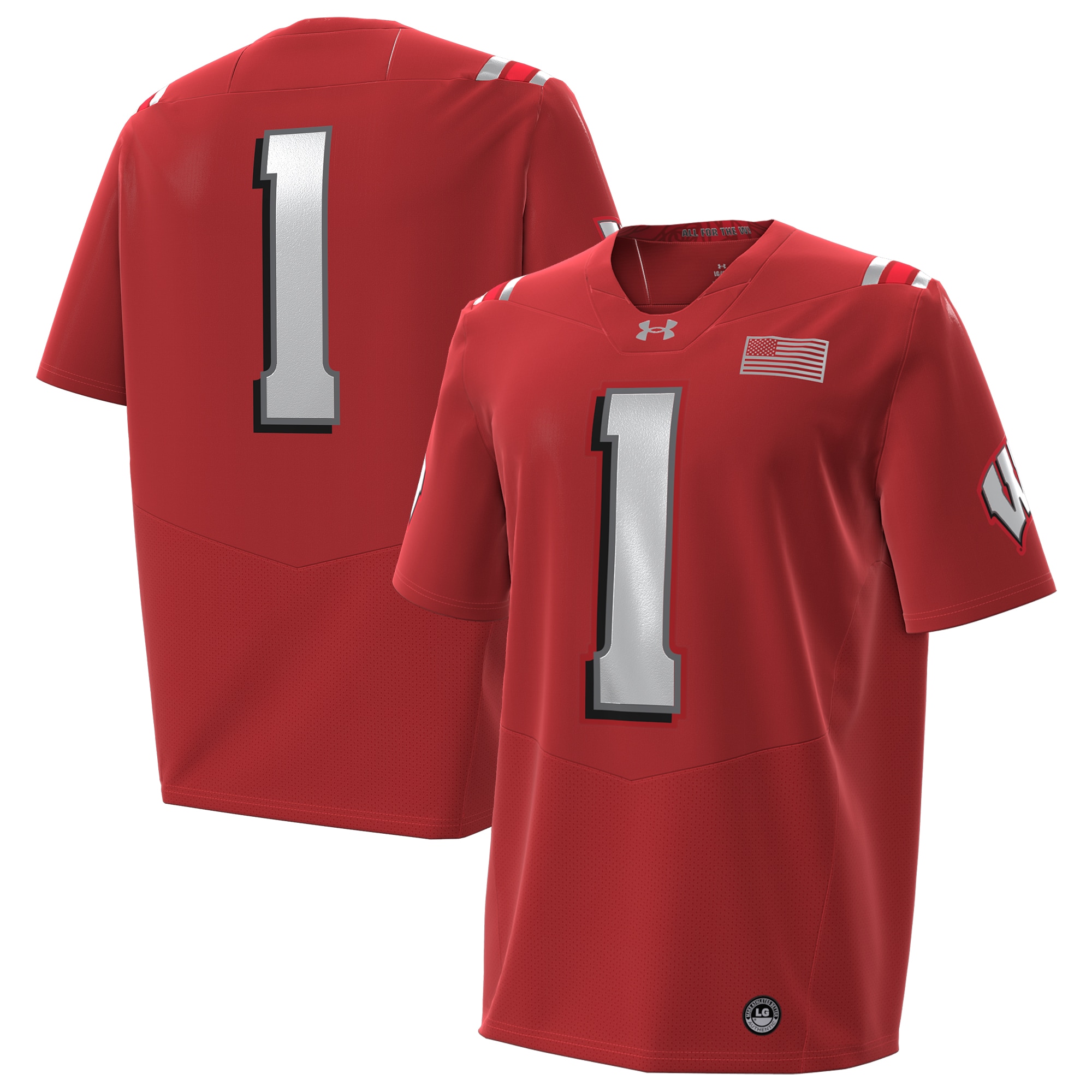 Men's Wisconsin Badgers 2026 Red Replica Jersey
