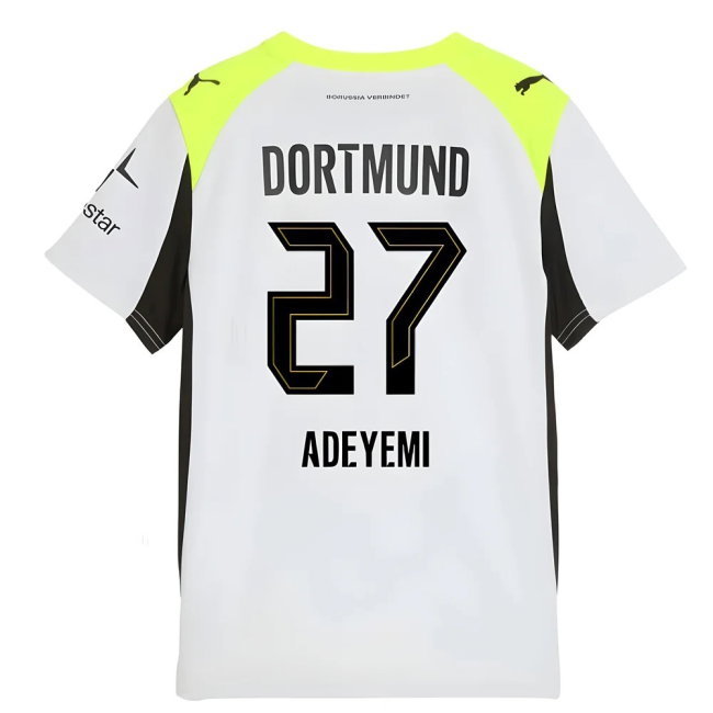 Women's Borussia Dortmund 2025/26 Away Jersey