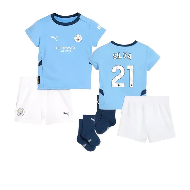 Kids' Man City 2024/25 City Kit
