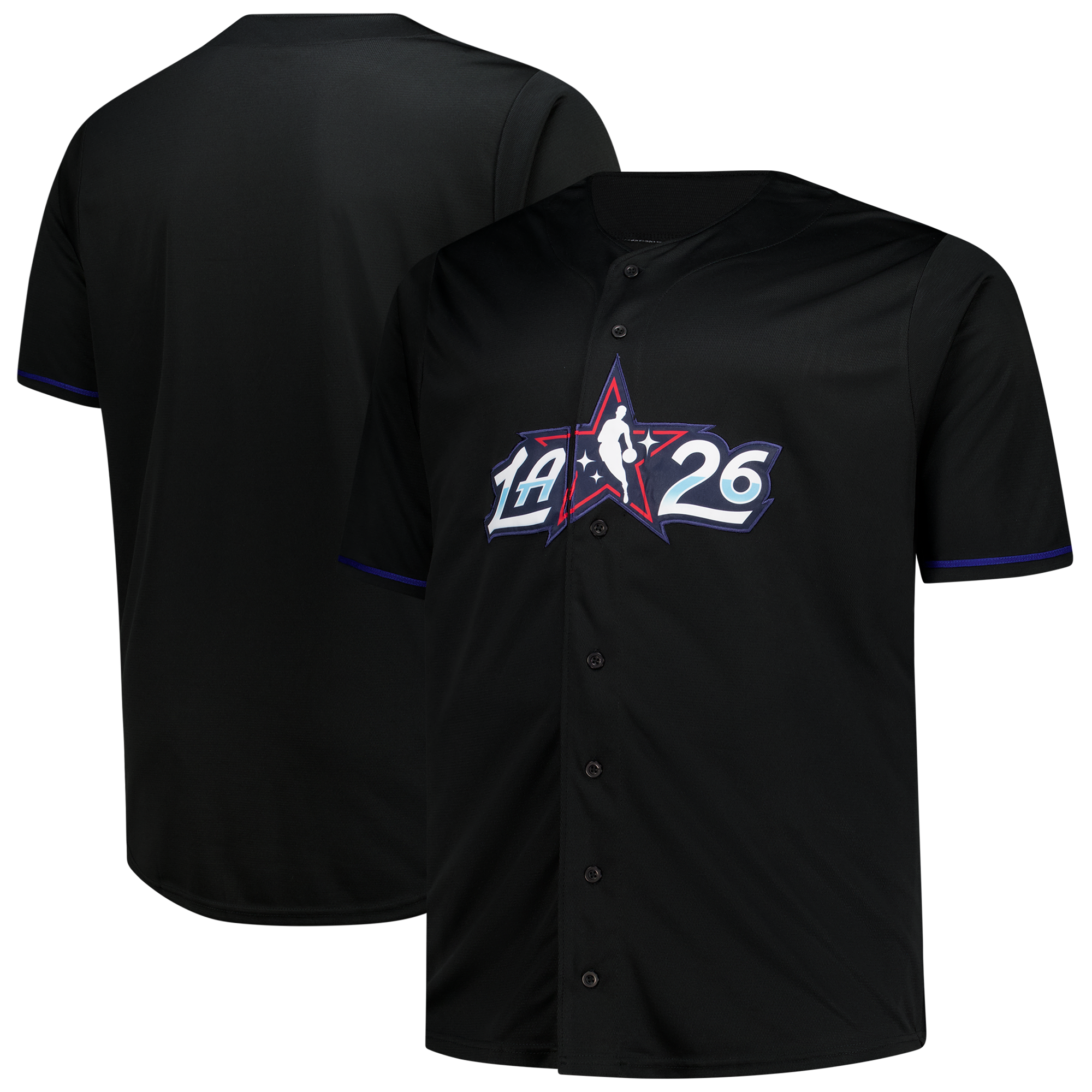 Men's NBA 2026 Black Game Jersey