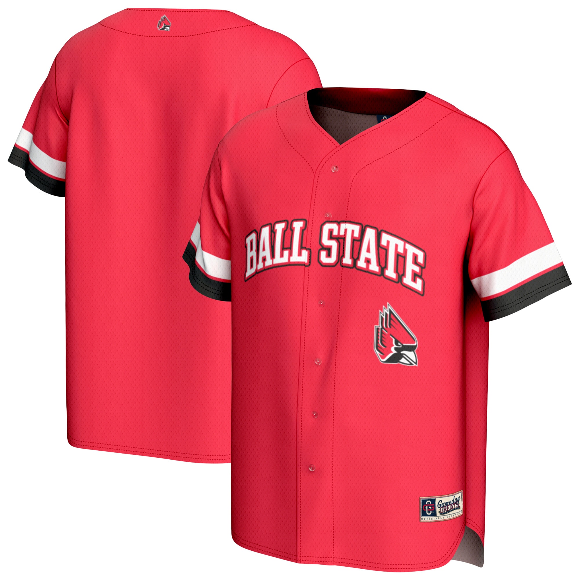 Men's Ball State Cardinals Cardinal Jersey