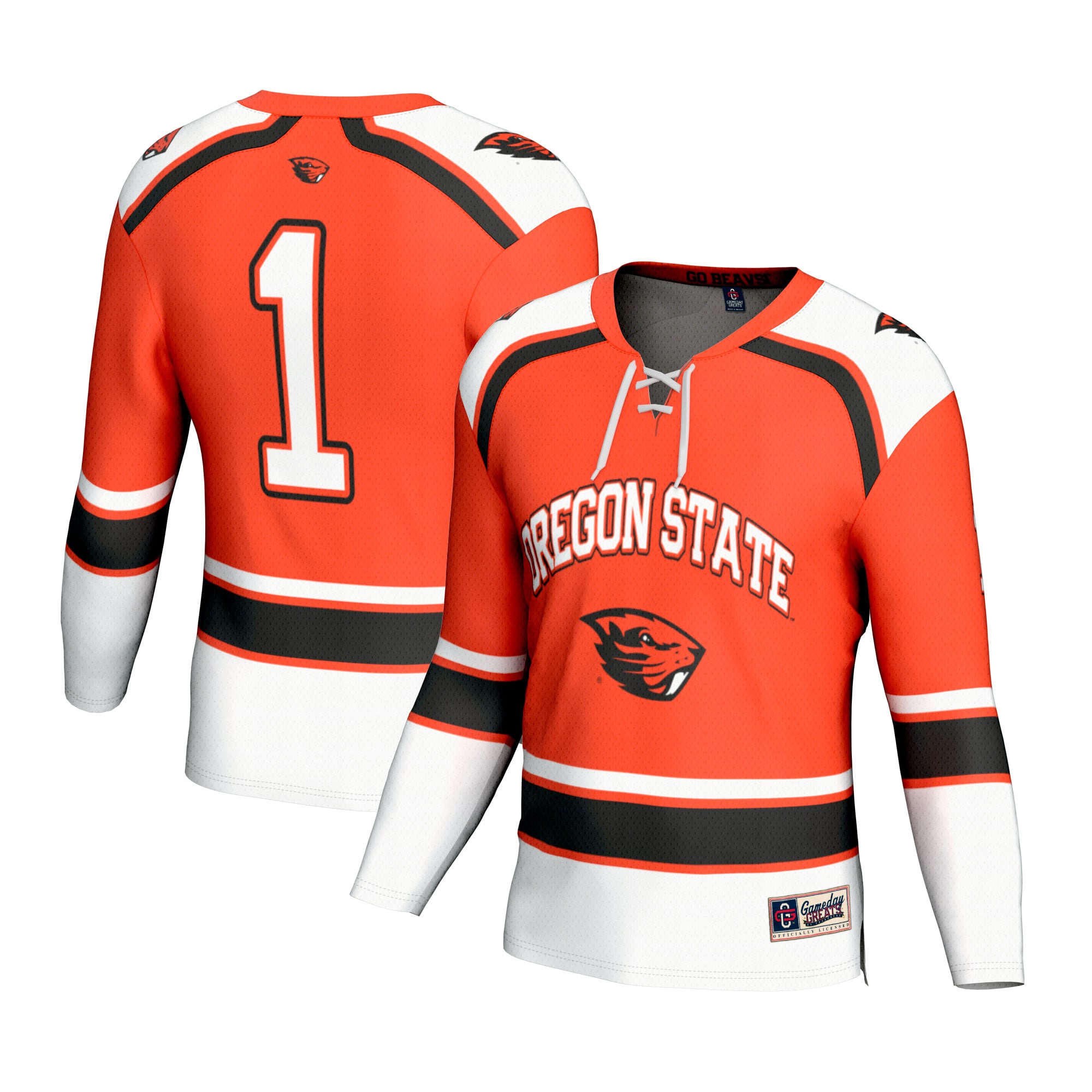 Kids' Oregon State Beavers Orange Fashion Jersey