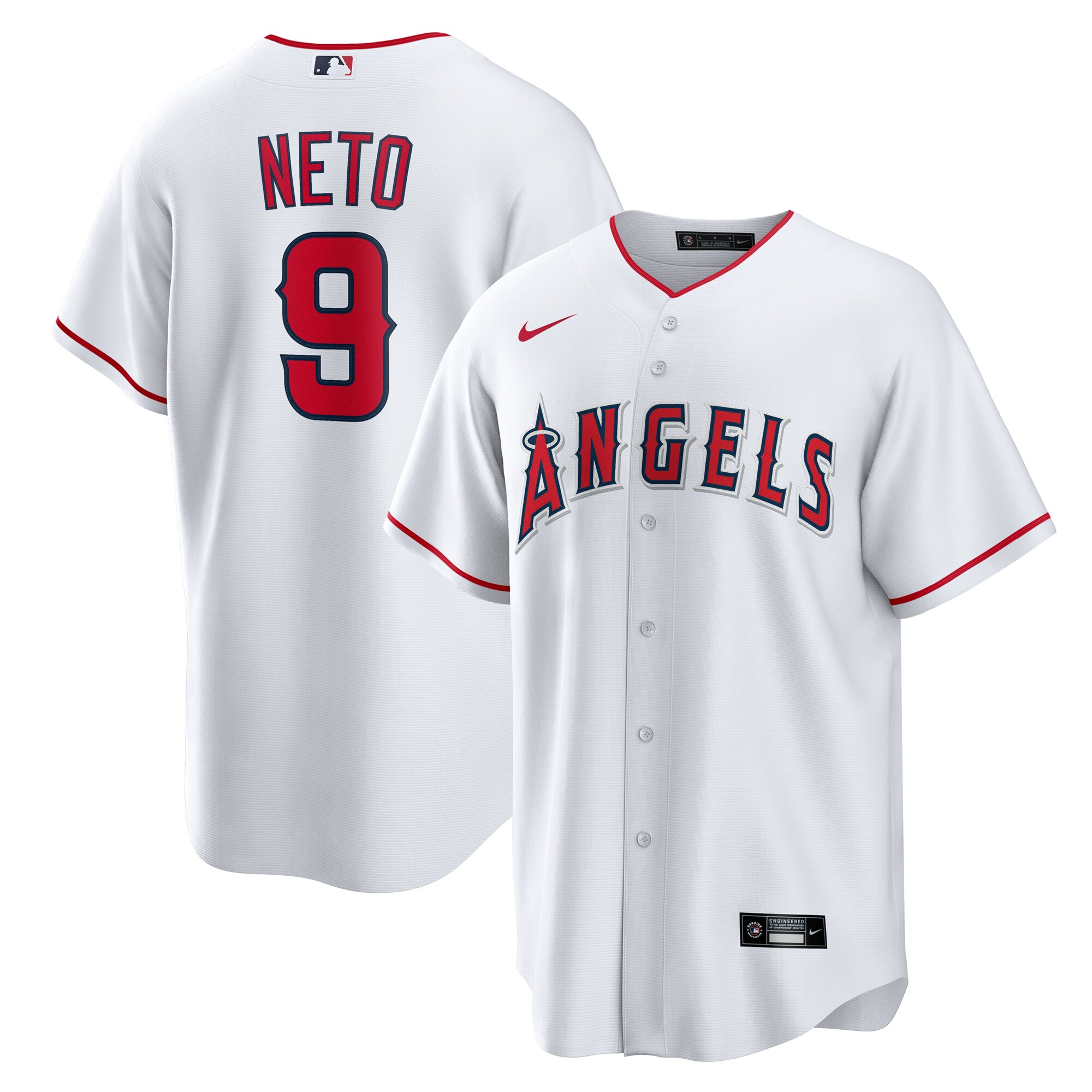 Women's Los Angeles Angels White Replica Jersey