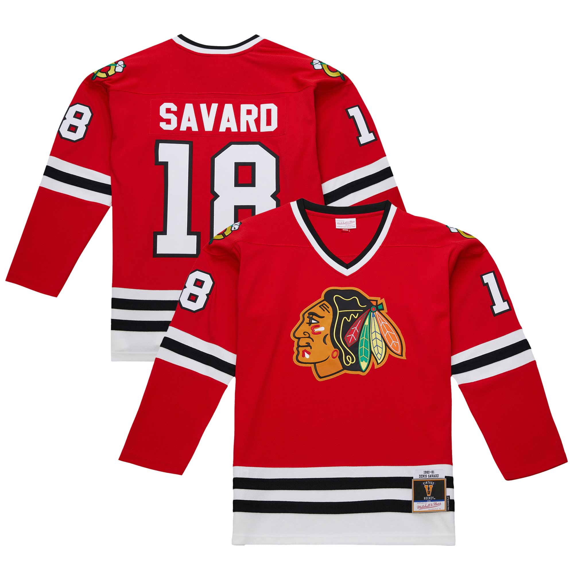Men's Chicago Blackhawks Scarlet Jersey