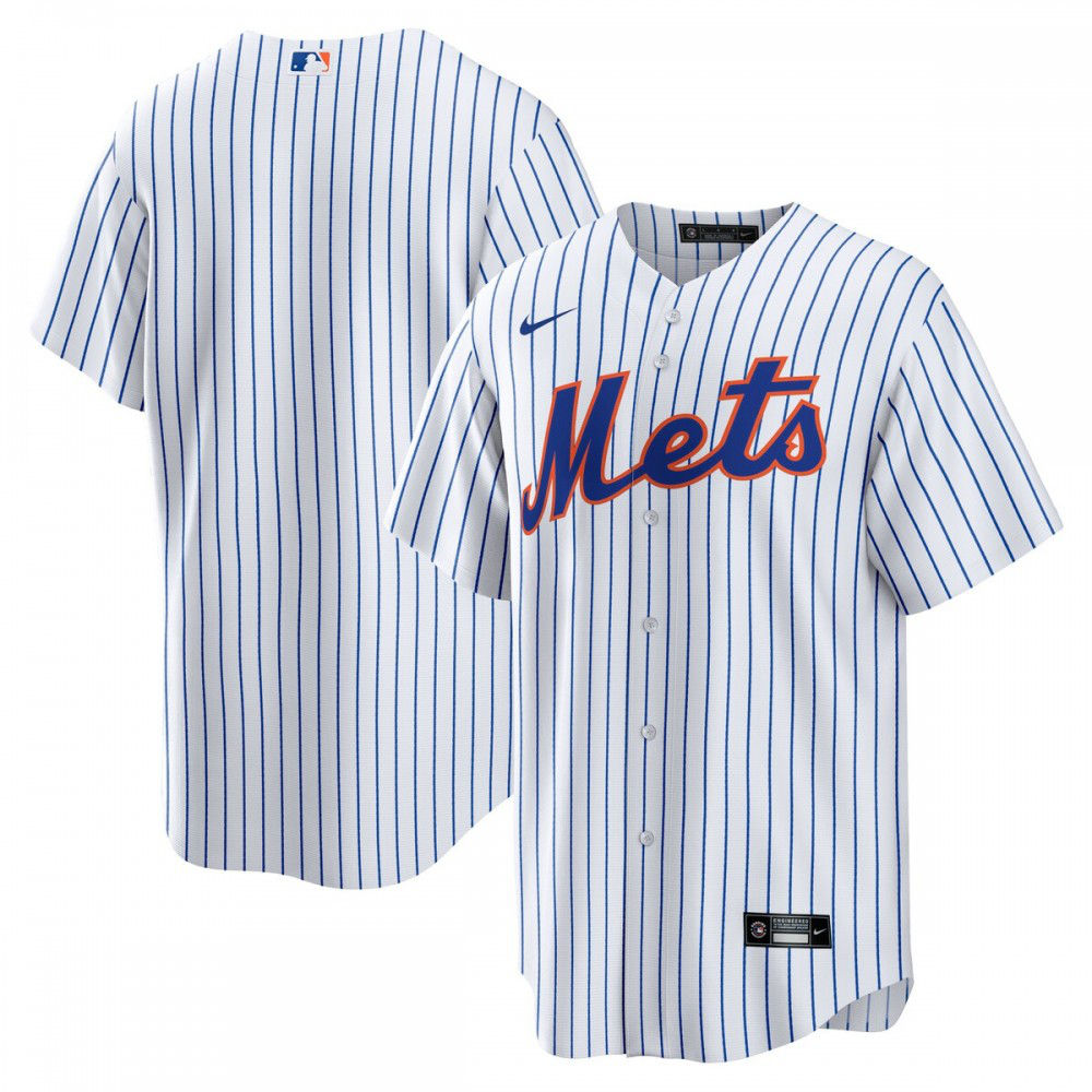 Men's New York Mets White Replica Jersey