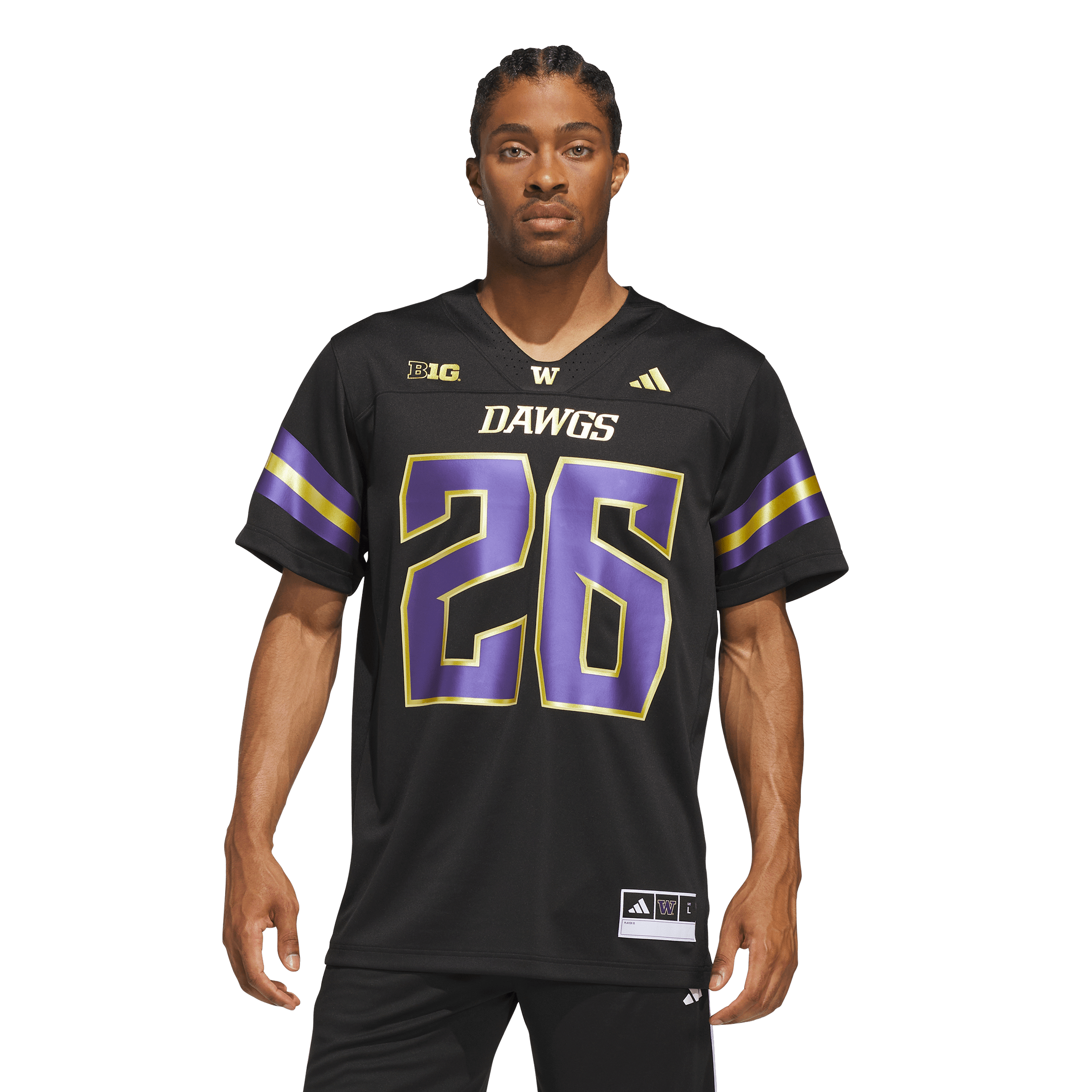 Women's Washington Huskies Black Jersey
